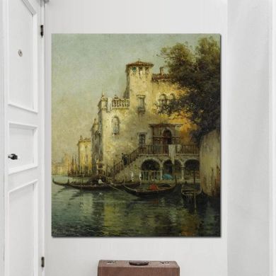 Venice Water Town Canvas Art - Image 2