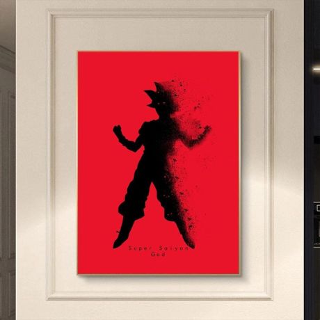Super Saiyan God Canvas Art - Image 2