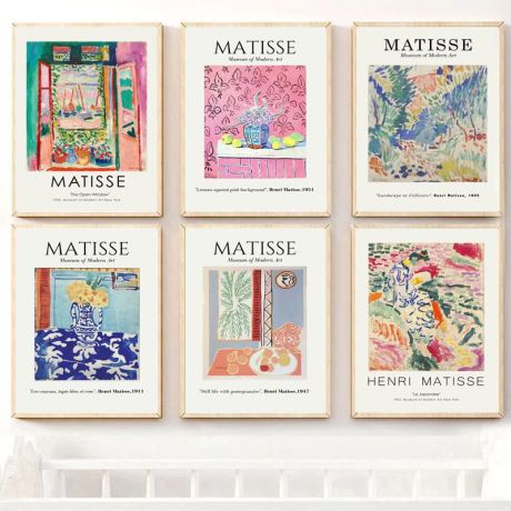 Vintage Henri Matisse Retro Canvas Art - Image 3