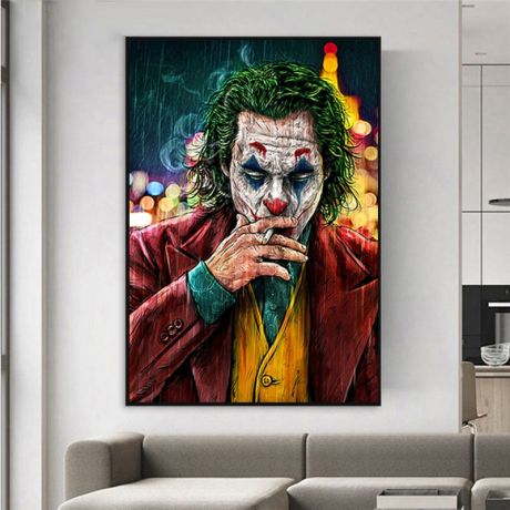 Comic Joker Canvas Art - Image 2