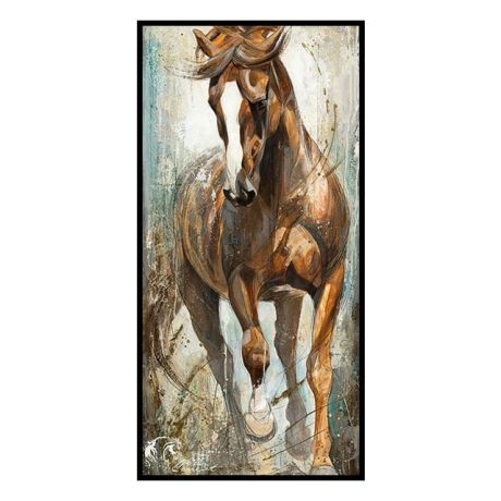 Destrier Warhorse Canvas Art - Image 7