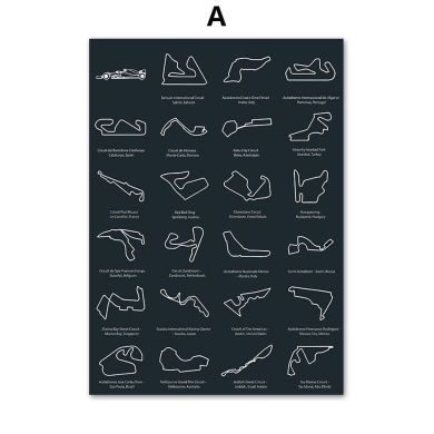 Formula 1 Race Track Canvas Art - Image 5