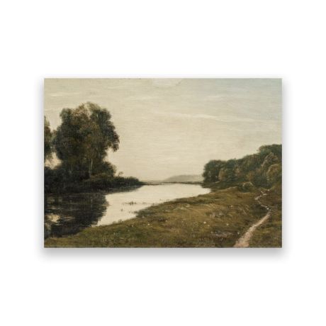 Vintage Farmhouse Landscape Gallery Wall Canvas Art - Image 8