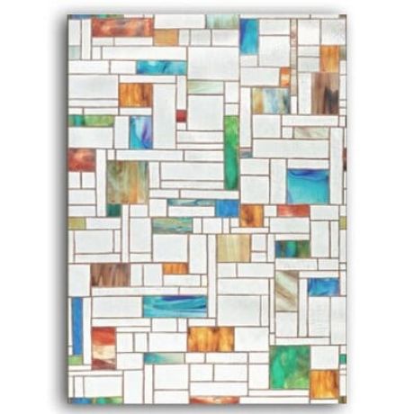 Abstract Square Patterns Canvas Art - Image 6