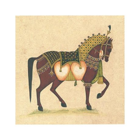 Classic War Horse Canvas Art - Image 3