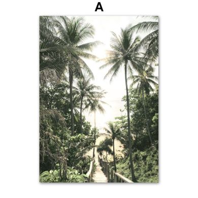 Bamboo Forest Succulents Canvas Art - Image 5