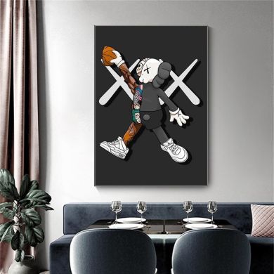 Slam Dunk Kaws Canvas Art - Image 2