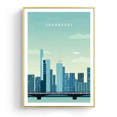World's Notable Cities Gallery Wall Canvas Art - Image 5