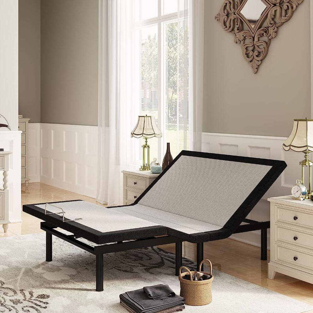 Daedalus Designs - Adjustable Bed Base Frame with Massage Silent Double Motor - Review