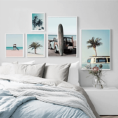 Daedalus Designs - Palm Tree Clear Sky Canvas Art - Review