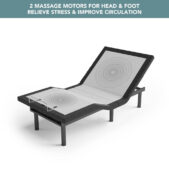 Daedalus Designs - Adjustable Bed Base Frame with Massage Silent Double Motor - Review