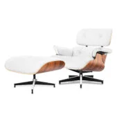 Daedalus Designs - Eames Lounge Chair with Ottoman Palisander Pure White - Review