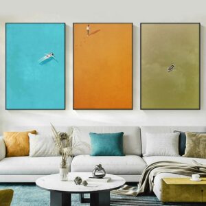Daedalus Designs - Swim With The Sharks Canvas Art - Review