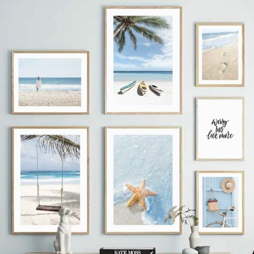 Daedalus Designs - Summer Beach Holiday Seaside Castle Canvas Art - Review