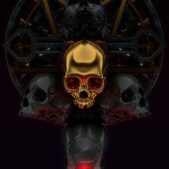 Daedalus Designs - Metal Skull Statue Canvas Art - Review