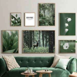 Daedalus Designs - Green Forest Gallery Wall Canvas Art - Review