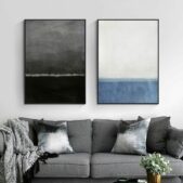Daedalus Designs - Impressionist Blue and Black Canvas Art - Review