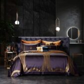 Daedalus Designs - Amethyst Luxury 100% Mulberry Silk Duvet Cover Set - Review