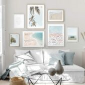 Daedalus Designs - Summer Beach Ariel Vacation Gallery Wall Canvas Art - Review