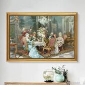 Daedalus Designs - Classical Court Noble Drinking Party Canvas Art - Review