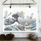 Daedalus Designs - Pokemon in The Great Wave of Kanagawa Canvas Art - Review