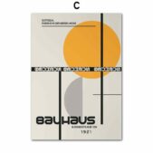 Daedalus Designs - Bauhaus Geometric Line Gallery Wall Canvas Art - Review