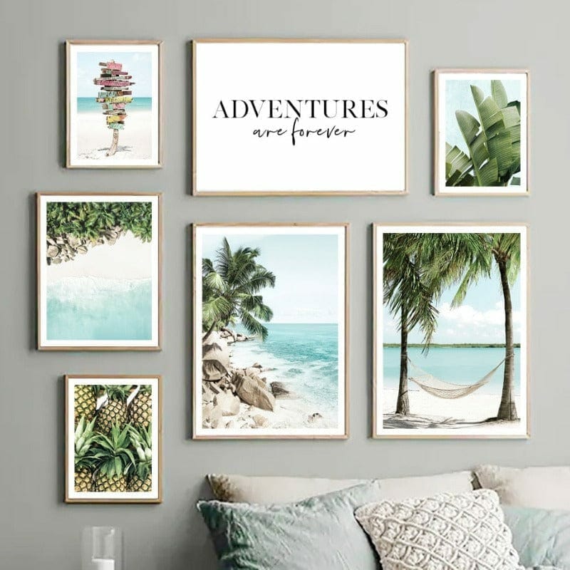 Daedalus Designs - Caribbean Beach Resort Gallery Wall Canvas Art - Review