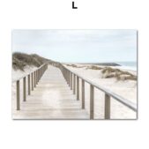 Daedalus Designs - Sea Landscape Coconut Trees Gallery Wall Canvas Art - Review