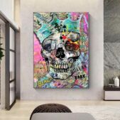 Daedalus Designs - Graffiti Skull Street Art Painting - Review