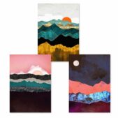 Daedalus Designs - Mountain Sunrise & Sunset Landscape Canvas Art - Review
