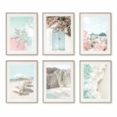 Daedalus Designs - Santorini Homestay Gallery Wall Canvas Art - Review