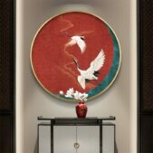 Daedalus Designs - Oriental Crowned Crane Canvas Art - Review