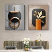Daedalus Designs - Black Copper Geometric Canvas Art - Review