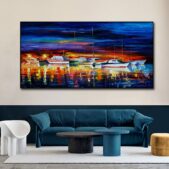 Daedalus Designs - Modern Abstract Building & Sunset Canvas Art - Review
