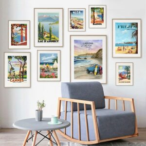 Daedalus Designs - World Famous Travel Destinations Gallery Wall Canvas Art - Review