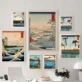 Daedalus Designs - Kanasugi Tsuchiya Japanese Painting Gallery Wall Canvas Art - Review