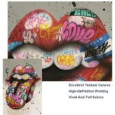 Daedalus Designs - Abstract Tongue Street Art - Review