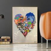 Daedalus Designs - Graffiti Street Heart Balloon Canvas Art - Review
