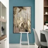 Daedalus Designs - Gold Feather Canvas Art - Review