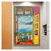 Daedalus Designs - Matisse's Sight Outside The Window Canvas Art - Review