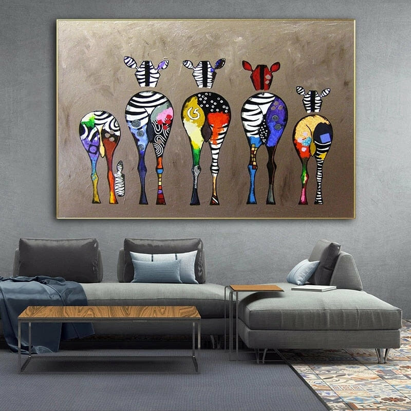 Daedalus Designs - Graffiti Zebra Canvas Art - Review