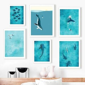 Daedalus Designs - Diving With The Whales Gallery Wall Canvas Art - Review