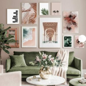 Daedalus Designs - Beach Flower Plant Leaf Gallery Wall Canvas Art - Review