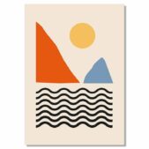 Daedalus Designs - Abstract Geometric Sunrise Canvas Art - Review
