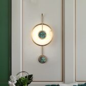 Daedalus Designs - Nordic Emerald Marble Round Wall Lamp - Review