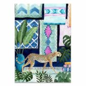 Daedalus Designs - Cheetah Llama Leopard Jungle Gallery Wall Canvas Art - Review