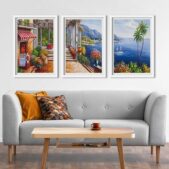 Daedalus Designs - Seaside House Scenery Canvas Art - Review