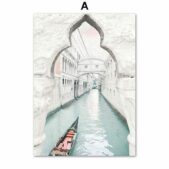 Daedalus Designs - Venice Canal Amalfi Arch Gallery Wall Canvas Art - Review