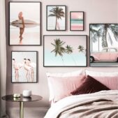 Daedalus Designs - Surfing With The Flamingos Canvas Art - Review