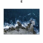 Daedalus Designs - Blue Ocean Landscape Sea Wave Gallery Wall Canvas Art - Review